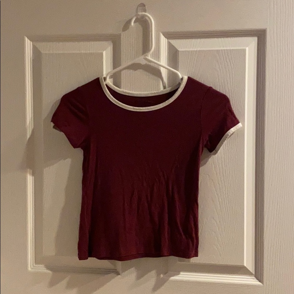 Cropped tee shirt
